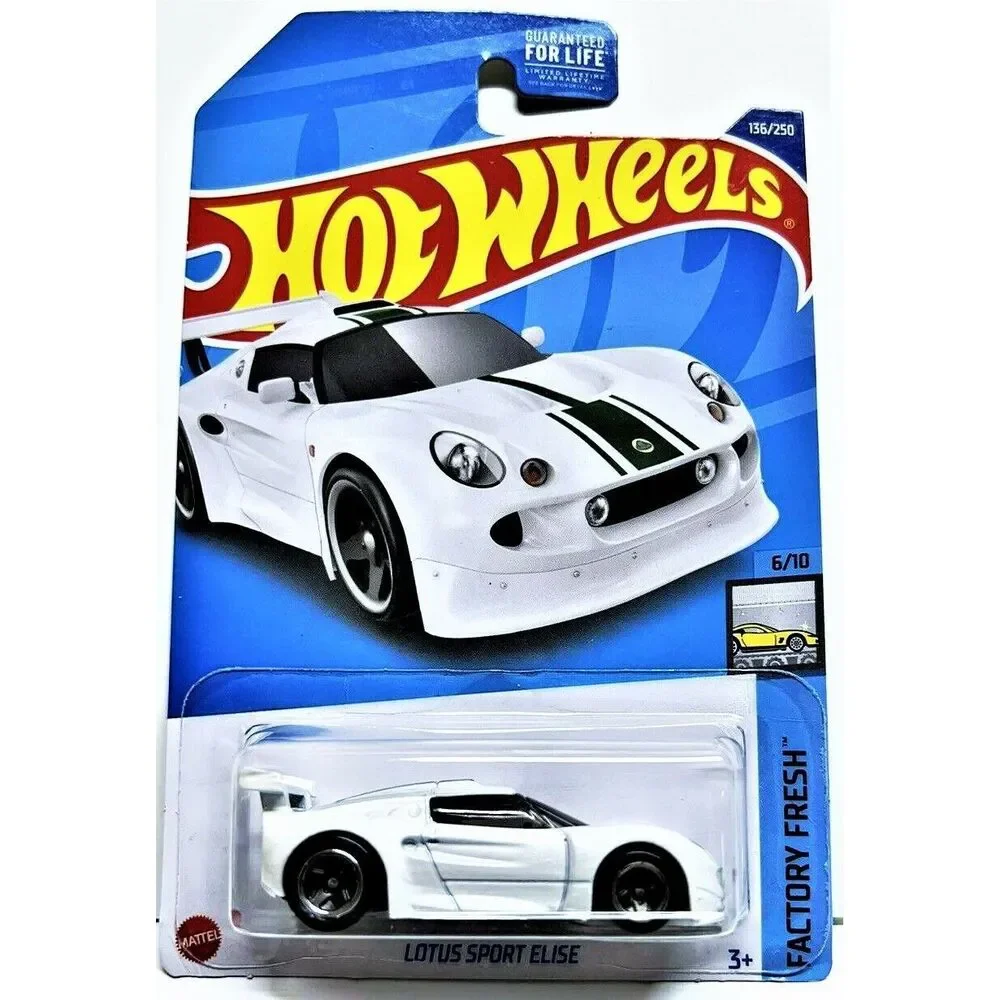 Hot Wheels Lotus Sport Elise White Factory Fresh 6/10 136/250